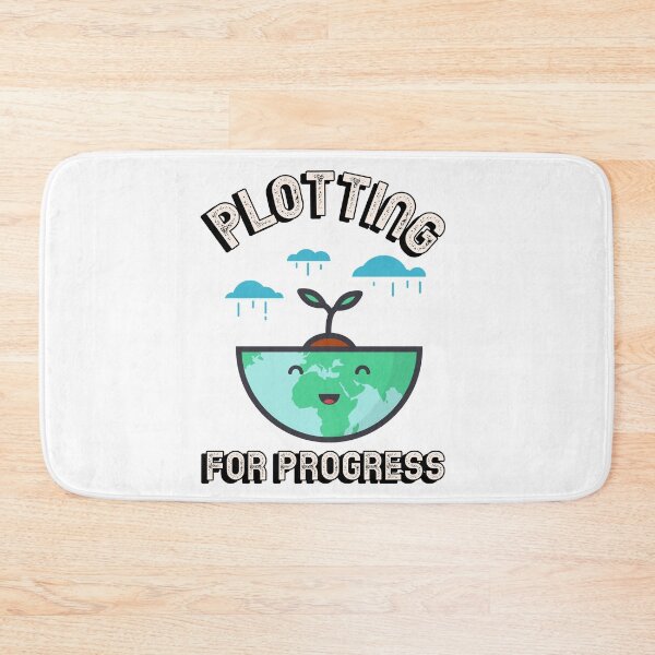 Item preview, Plotting Progress Community Gardening Enthusiasts Urban Earth Aesthetic designed and sold by SvenJ94.