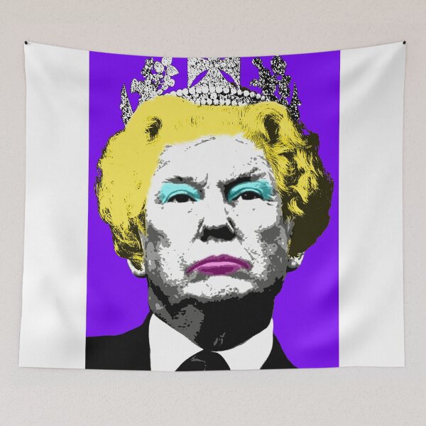 Item preview, King Trump the first - Purple designed and sold by Gary Hogben.