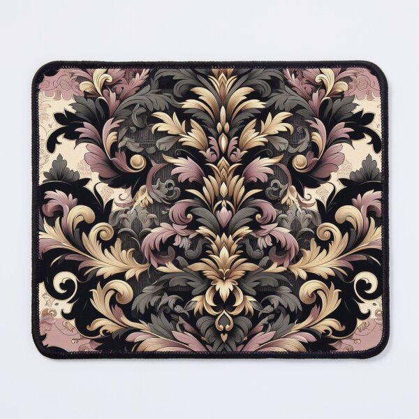 Item preview, Mauve, Gold & Black Damask designed and sold by DesignsByPrnces.