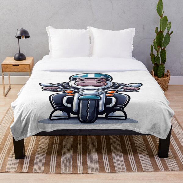 Item preview, Stylish Hippo Biker: Here I Come designed and sold by 0penvimark.