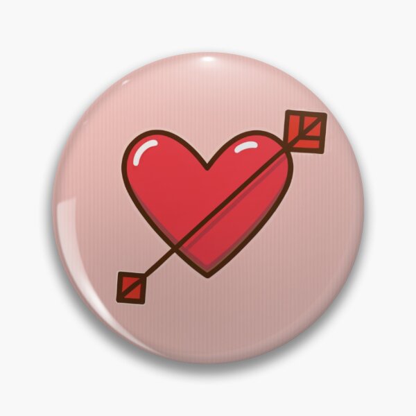 Item preview, Red heart with arrow designed and sold by SamArtHive.
