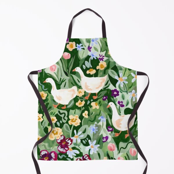 Aperçu de l'œuvre Canards et fleurs créée et vendue par jennysselling.