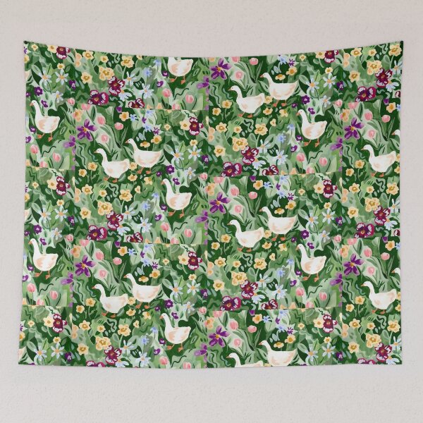 Item preview, Ducks & Flowers designed and sold by jennysselling.