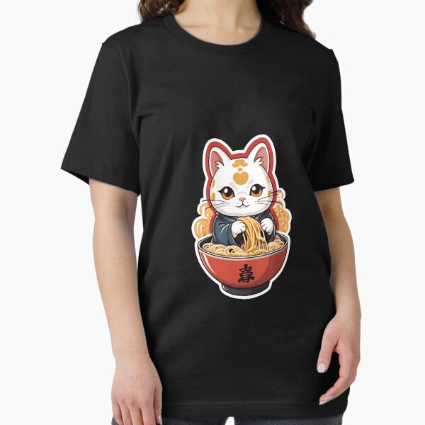 Maneki Neko Noodles Ramen Essential T-Shirt