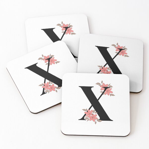 Item preview, Floral initial letter X designed and sold by Tenzeelaat.