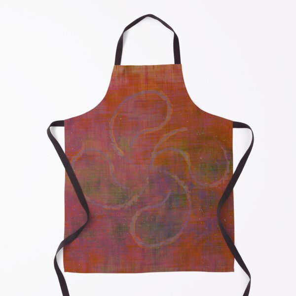 Item preview, worn lauburu in reds designed and sold by Javier Arizabalo Garcia.