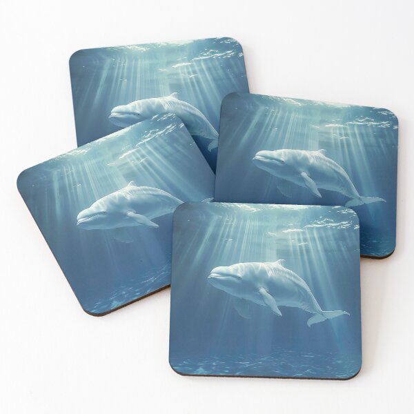 Item preview, Beluga Whale Dreams designed and sold by Elisabeth Lucas.