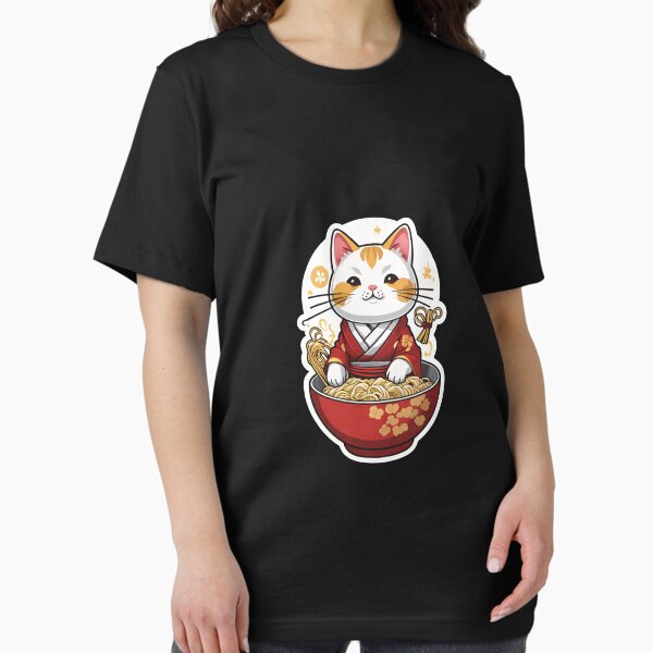 Maneki Neko Noodles Ramen Essential T-Shirt