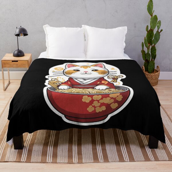 Item preview, Maneki Neko Noodles Ramen designed and sold by LiscaGraphicArt.