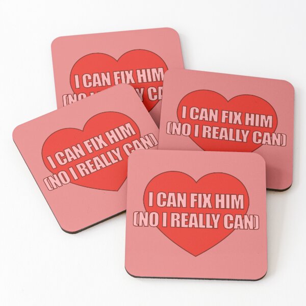 Item preview, I Can Fix Him (No I Really Can) Heart designed and sold by Chesley Design.