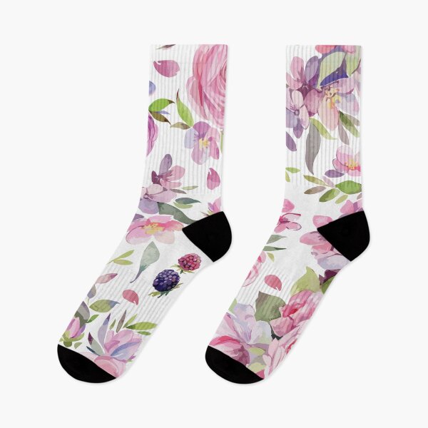 Item preview, A seamless floral pattern with watercolor flowers, flower pattern, seamless pattern, designed and sold by asbno19.