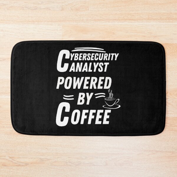 Item preview, Cybersecurity analyst powered by coffee designed and sold by annoying-shirts.