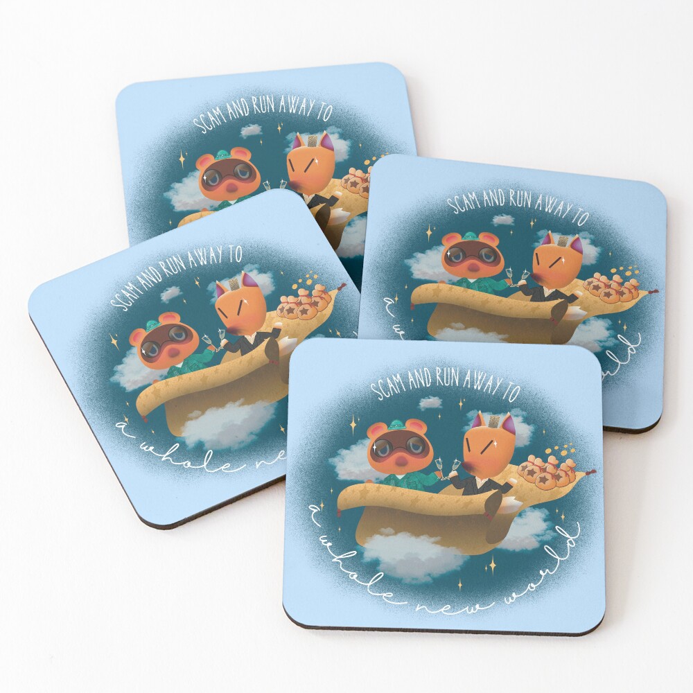 Item preview, Coasters (Set of 4) designed and sold by Looplestons.
