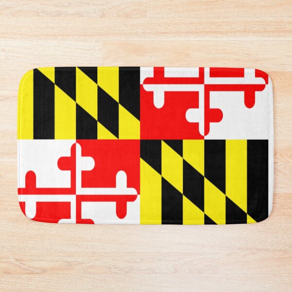 Item preview, The state flag of Maryland in the USA designed and sold by Peter Etchells.