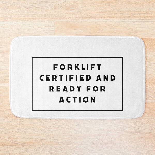 Item preview, Forklift Certified and Ready  designed and sold by AWalkPhoto.