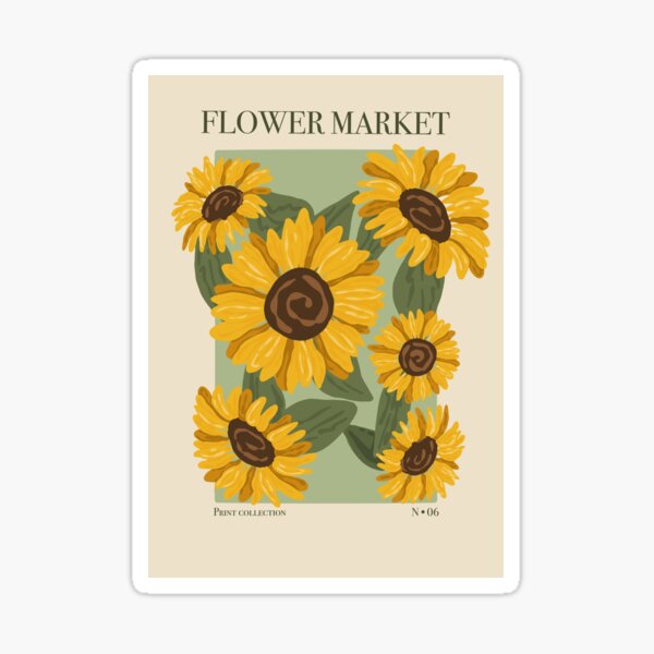 Item preview, Flower market, flower market n6 designed and sold by SixMai.