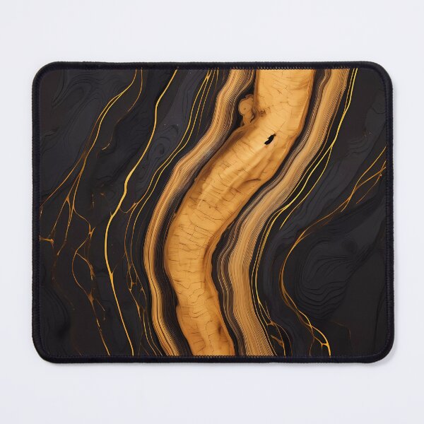 Item preview, Black and Gold wooden texture designed and sold by L7GraphicLab.