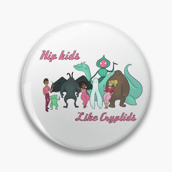 Item preview, A los niños modernos les gustan los críptidos designed and sold by Kit Fox.