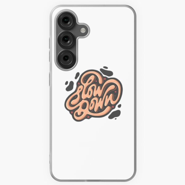 Item preview, Slow Down - Mindful Calligraphy Art designed and sold by Lateef Prints.