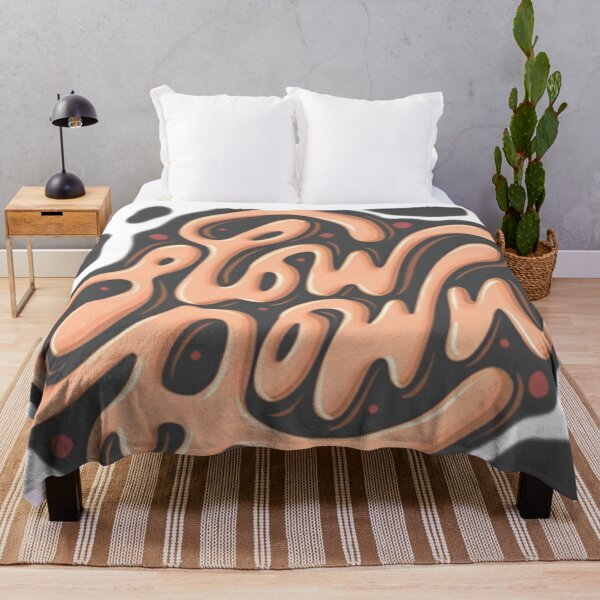 Item preview, Slow Down - Mindful Calligraphy Art designed and sold by Lateef Prints.