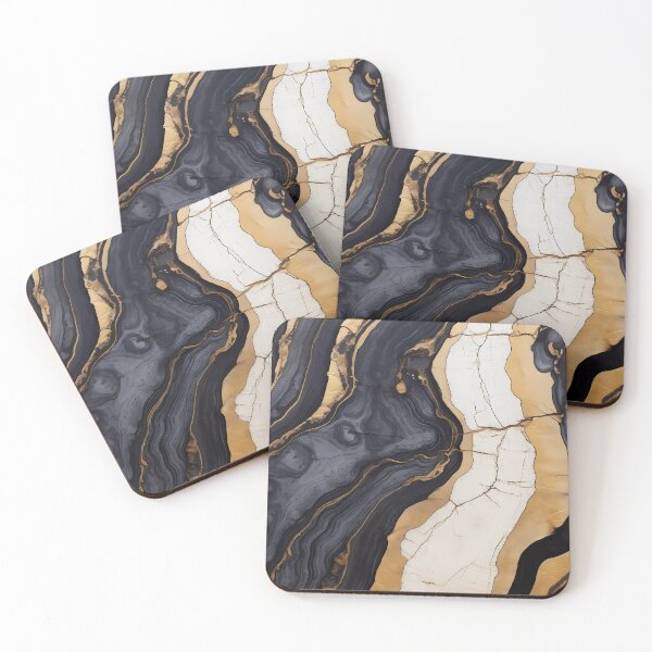 Item preview, Black and Gold wooden texture designed and sold by L7GraphicLab.