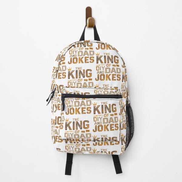 Item preview, The King of DIY and Dad Jokes: Father's Day Typography Illustration designed and sold by HahaHandlesHub.