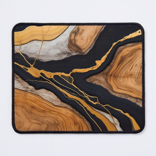 Item preview, Black and Gold wooden texture designed and sold by L7GraphicLab.