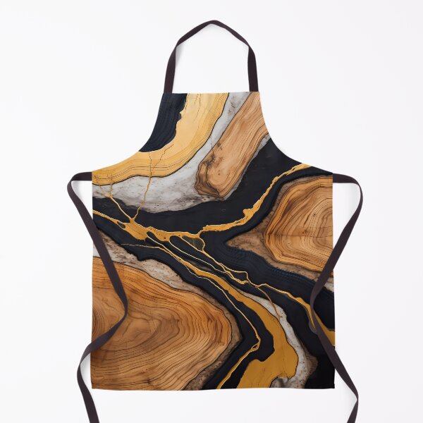 Item preview, Black and Gold wooden texture designed and sold by L7GraphicLab.