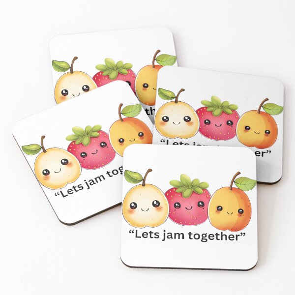 Item preview, Lets jam together, 3 Fruits designed and sold by Passionac.