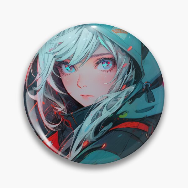 Item preview, Urban Neon Streetwear Hacker Anime Girl designed and sold by bubblegoth.