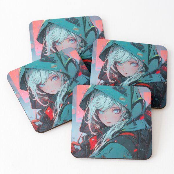 Item preview, Urban Neon Streetwear Hacker Anime Girl designed and sold by bubblegoth.