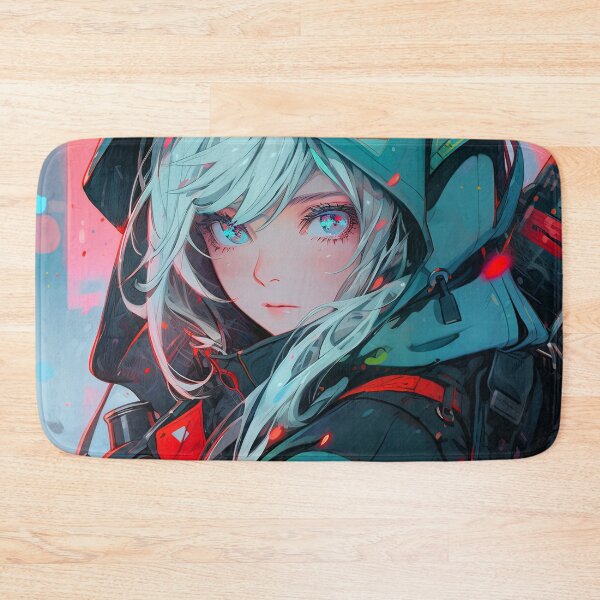 Item preview, Urban Neon Streetwear Hacker Anime Girl designed and sold by bubblegoth.