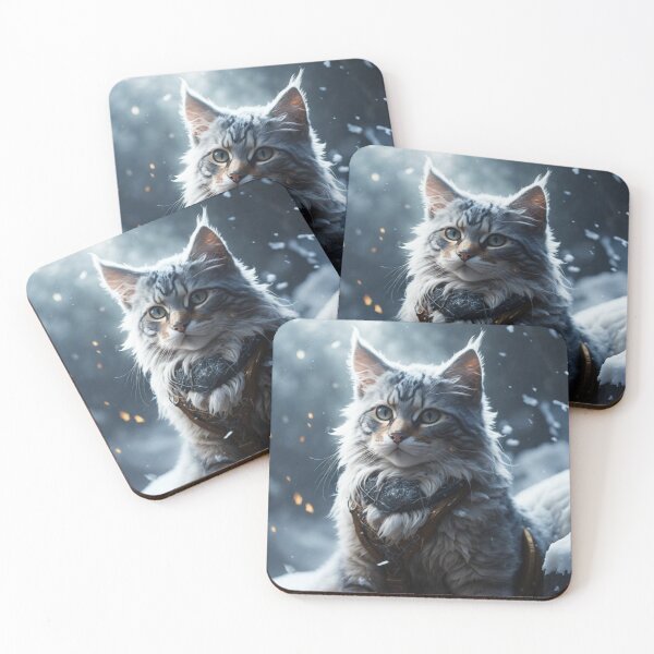 Item preview, Winter Warrior Cat designed and sold by The Collection.