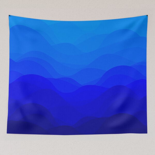 Item preview, Blue Waves designed and sold by ZainabZuberi.
