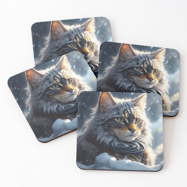 Item preview, Winter Warrior Cat designed and sold by The Collection.