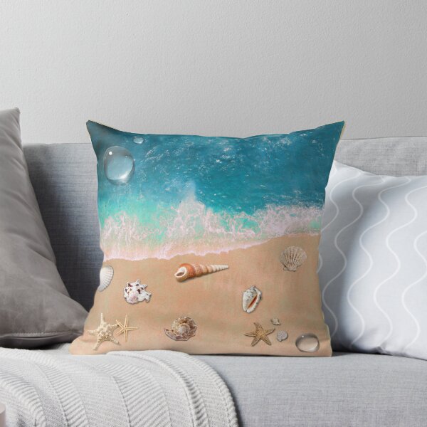 Item preview, Shells on the Beach designed and sold by CeratopsArt.