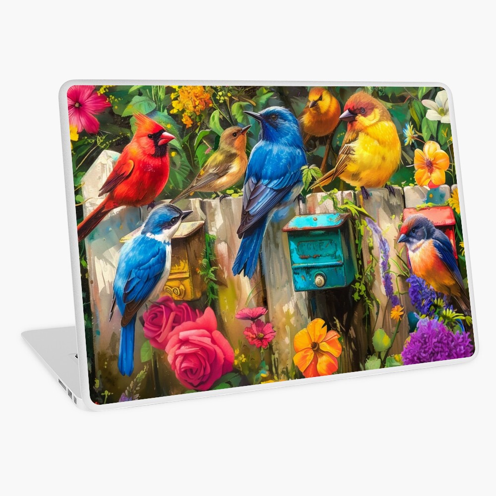 Item preview, Laptop Skin designed and sold by phatpuppyart.