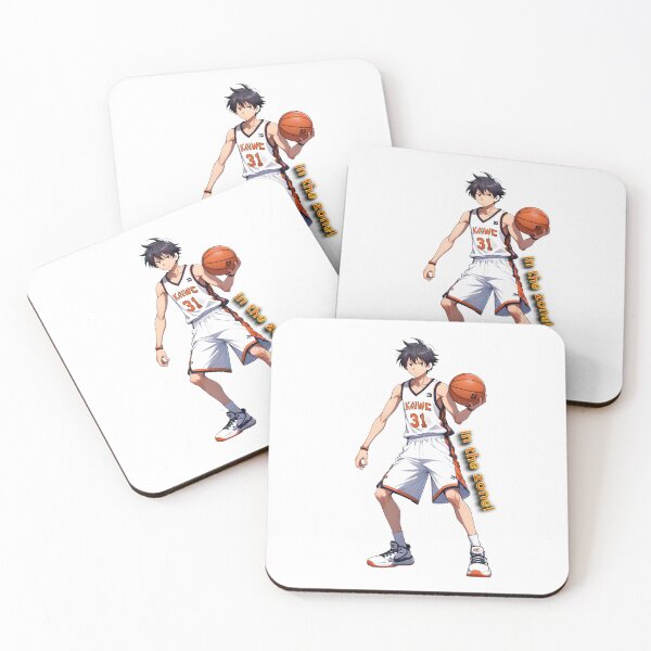 Item preview, Anime basketball male player holding a ball in the zone designed and sold by PrintPlanetGo.