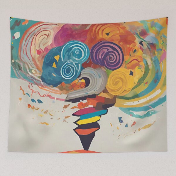 Item preview, Whirlwind of Ideas: A Thought Tornado 3 designed and sold by GoodTripper.