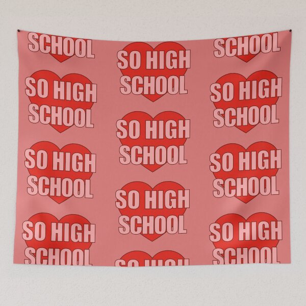 Item preview, So High School Heart designed and sold by Chesley Design.
