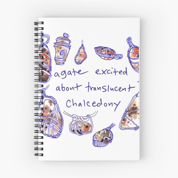 Item preview, agate excited about translucent chalcedony designed and sold by HiddenStash.