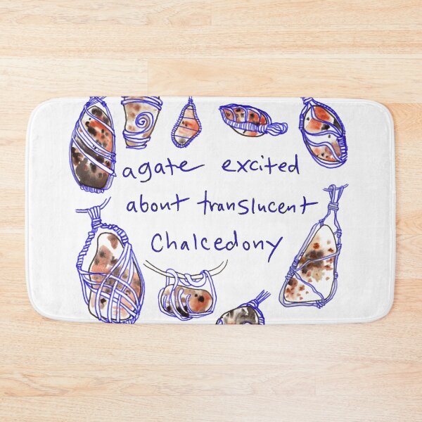 Item preview, agate excited about translucent chalcedony designed and sold by HiddenStash.