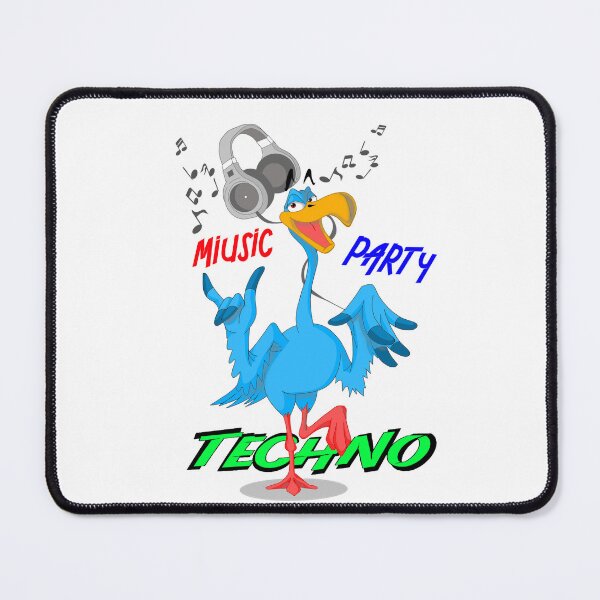 Item preview, Funny Bird Techno MIUSIC designed and sold by TheEndDesign.