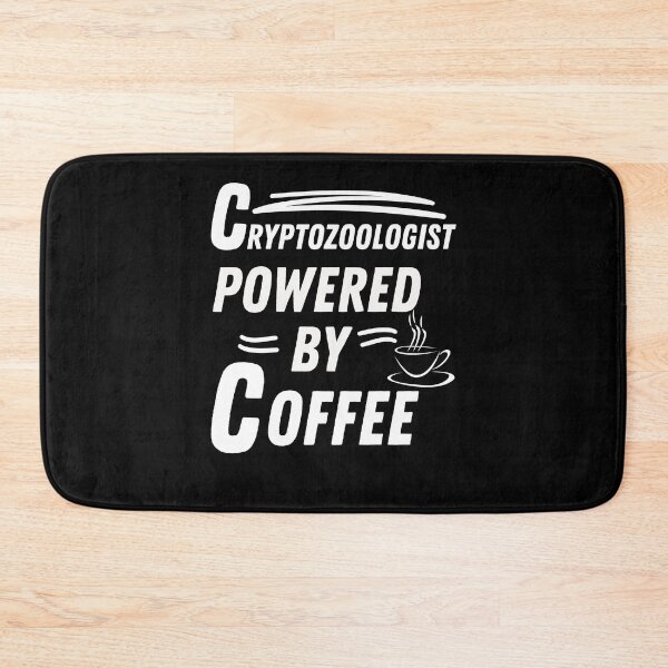 Item preview, Criptozoólogo impulsado por el café designed and sold by annoying-shirts.