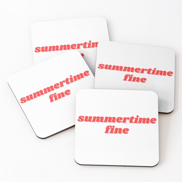 Item preview, summertime fine, red designed and sold by ChiWellness Shop.