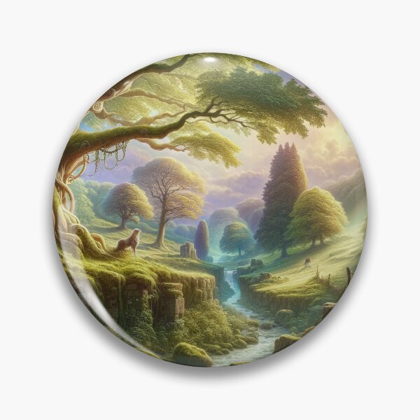 Item preview, Whispering Meadows: A Glimmer of Enchantment designed and sold by FantasyVillaArt.