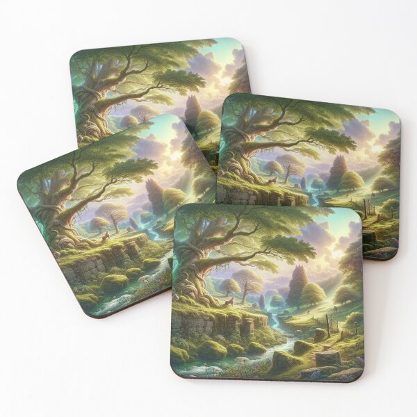 Item preview, Whispering Meadows: A Glimmer of Enchantment designed and sold by FantasyVillaArt.