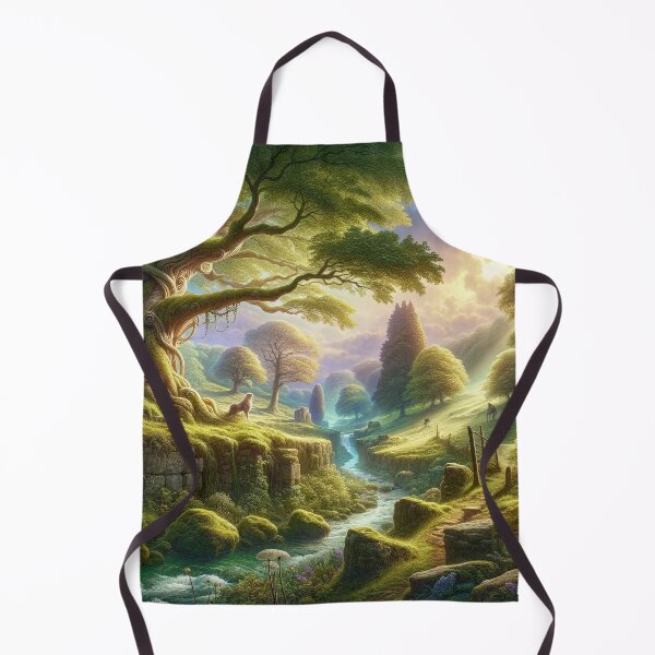 Item preview, Whispering Meadows: A Glimmer of Enchantment designed and sold by FantasyVillaArt.