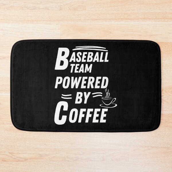 Item preview, Baseball team powered by coffee designed and sold by annoying-shirts.