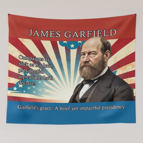 Item preview, James Garfield Electoral Poster designed and sold by Static-Panda.